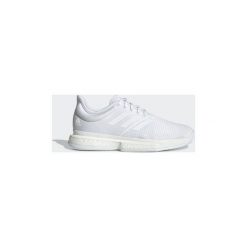 Buty adidas SoleCourt M Primeblue. Białe trampki męskie Adidas, bez wzorów, bez zapięcia. Za 679,00 zł.