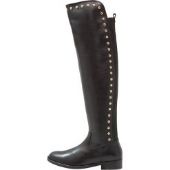 KG by Kurt Geiger VOLT Muszkieterki black. Czarne kowbojki damskie KG by Kurt Geiger, z materiału. W wyprzedaży za 991,20 zł.