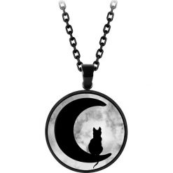 Naszyjniki damskie: Wildcat Moonlight Cat Naszyjnik standard