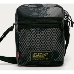 Levi's - Saszetka. Szare nerki damskie Levi's®, w paski, z poliesteru, małe, bez dodatków. Za 119,90 zł.