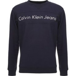 Calvin Klein Jeans HAYO REGULAR FIT Bluza night sky. Niebieskie kardigany męskie Calvin Klein Jeans, m, z bawełny. W wyprzedaży za 359,20 zł.
