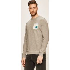 Jack & Jones - Bluza. Czarne bluzy męskie Jack & Jones, s, z nadrukiem, z bawełny, z okrągłym kołnierzem, bez rękawów, bez kaptura. W wyprzedaży za 89,90 zł.