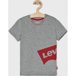 Levi's - T-shirt dziecięcy 104-176 cm. Szare t-shirty chłopięce Levi's®, z nadrukiem, z bawełny, bez rękawów. W wyprzedaży za 99,90 zł.