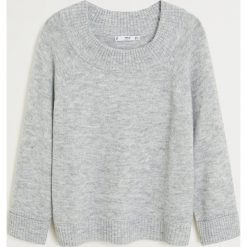 Mango - Sweter Incienso. Żółte swetry damskie Mango, s, z elastanu. W wyprzedaży za 69,90 zł.