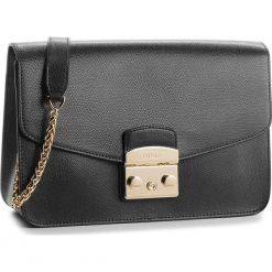Torebka FURLA - Metropolis 972392 B BTJ7 ARE Onyx. Czarne torebki klasyczne damskie Furla, bez wzorów, ze skóry, wizytowe, bez dodatków. Za 1099,00 zł.