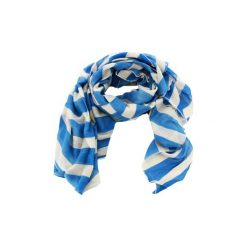 Szaliki / Szale Manila Grace ZANZIBAR FOULARD. Niebieskie szaliki damskie Manila Grace, bez wzorów. Za 453,48 zł.