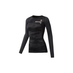 T-shirty z długim rękawem Reebok Sport Koszulka Speedwick Long Sleeve Compression. Szare bluzki sportowe damskie Reebok Sport, xxs, z długim rękawem. Za 179,00 zł.