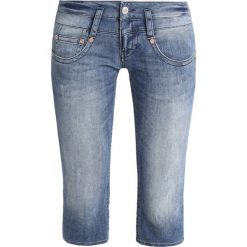 Herrlicher Szorty jeansowe blue denim. Niebieskie jeansy damskie marki Herrlicher, bez wzorów, z elastanu. Za 379,00 zł.