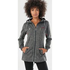 Czarna Bluza Wylinith. Czarne bluzy damskie Born2be, xl, bez wzorów, bez rękawów, bez kaptura. Za 109,99 zł.