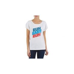 T-shirty z krótkim rękawem Kulte DIANE RUN 101944 BLANC. Białe t-shirty damskie marki Kulte, xs. Za 83,40 zł.