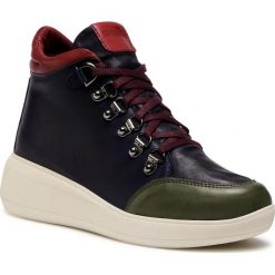 Sneakersy MANITU - 991597 Blau 5. Niebieskie półbuty damskie Manitu, ze skóry. Za 299,00 zł.