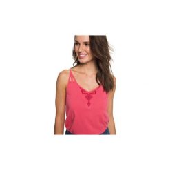 Bluzki Roxy TOP ERJKT03362-MLJ0 TOP ROSA. Różowe bluzki damskie Roxy, s, bez wzorów, bez kołnierzyka. Za 146,12 zł.