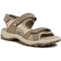 Sandały SALAMANDER - 32-15501-45 Toratora/Light Beige. Brązowe klapki damskie Salamander, bez wzorów, ze skóry, bez obcasa. Za 299,00 zł.