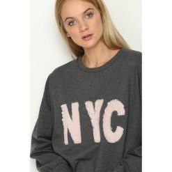 Bluzy damskie: Ciemnoszara Bluza NoYoCo