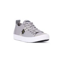 Buty Blauer GRY VEGAS. Szare trampki męskie marki Blauer, bez wzorów, bez zapięcia. Za 326,88 zł.