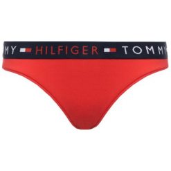 Figi klasyczne TOMMY HILFIGER UW0UW01734. Niebieskie figi damskie TOMMY HILFIGER, m, bez wzorów, z elastanu. W wyprzedaży za 79,00 zł.