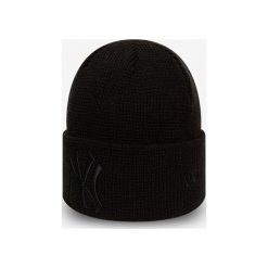 New Era New York Yankees Czapka zimowa Czarny. Czarne czapki damskie New Era, na zimę, z haftami, z materiału. Za 128,95 zł.