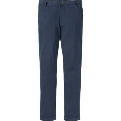 Spodnie chino z dżerseju Slim Fit bonprix ciemnoniebieski. Niebieskie spodnie męskie bonprix, m, bez wzorów, z dżerseju. Za 109,99 zł.