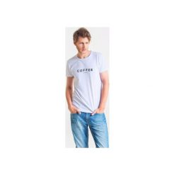 T-shirty męskie: COFFEE PLEASE – t-shirt męski biały