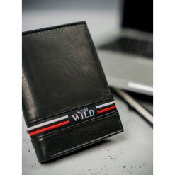 Portfel męski skórzany Always Wild N4-GV czarny - Czarny. Czarne portfele męskie ALWAYS WILD, bez wzorów. Za 44,99 zł.