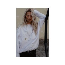 Softshell white hoodie. Białe bluzy damskie Rest_factory, s, z aplikacjami, z poliesteru, bez rękawów, bez kaptura. Za 289,00 zł.