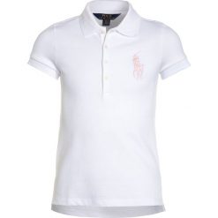 Bluzki dziewczęce bawełniane: Polo Ralph Lauren BIG Koszulka polo white