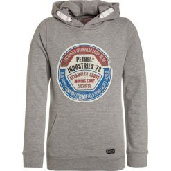 Petrol Industries HOODED Bluza z kapturem light grey melee. Szare bluzy chłopięce marki Petrol Industries, z bawełny, z kapturem. W wyprzedaży za 134,10 zł.