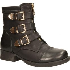 BOTKI CASU 6982SL. Szare botki damskie Casu, bez obcasa, bez zapięcia. Za 49,99 zł.