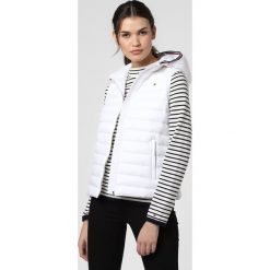 Tommy Hilfiger - Kamizelka puchowa damska, biały. Białe kamizelki damskie TOMMY HILFIGER, bez wzorów, z materiału, eleganckie, bez kaptura. Za 649,95 zł.