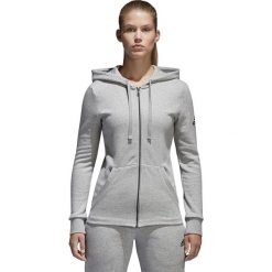 BLUZA ADDIAS ESS SOLID FZ HD (XS). Bluzy damskie Adidas, xs, bez wzorów, z bawełny, bez rękawów, z kapturem. W wyprzedaży za 159,99 zł.