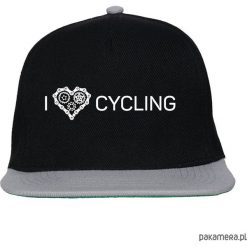 Czapka FullCap. I love cycling. Czarne czapki z daszkiem damskie marki Pakamera. Za 69,00 zł.