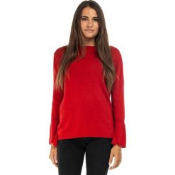 Swetry damskie: Sweter w kolorze czerwonym