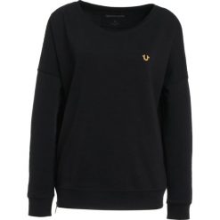 Bluzy damskie: True Religion CREW ALL Bluza black