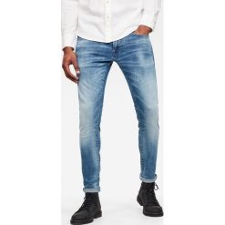 G-Star Raw - Jeansy Revend N Skinny. Niebieskie jeansy męskie G-Star RAW, bez wzorów, retro. Za 619,90 zł.