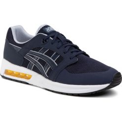 Sneakersy ASICS - Gelsaga Sou 1191A242 Midnight/Midnight 400. Niebieskie sneakersy męskie Asics, na co dzień, bez wzorów, ze skóry ekologicznej, bez zapięcia. W wyprzedaży za 299,00 zł.