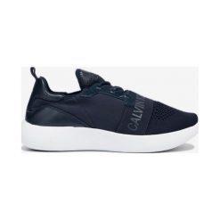 Calvin Klein Mel Tenisówki Niebieski. Niebieskie trampki męskie Calvin Klein, bez wzorów, z materiału, bez zapięcia. Za 547,95 zł.