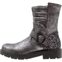 Mtng DORIAN Botki golden black/glitter black. Szare buty zimowe damskie mtng, z materiału. W wyprzedaży za 142,35 zł.