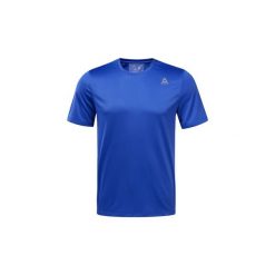 T-shirty z krótkim rękawem Reebok Sport Koszulka Run Essentials. Niebieskie koszulki męskie Reebok Sport, s, bez wzorów, sportowe, bez kołnierzyka, krótkie. Za 99,95 zł.