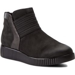 Botki CAPRICE - 9-25305-29 Black Comb 019. Czarne buty zimowe damskie Caprice, z materiału. W wyprzedaży za 239,00 zł.