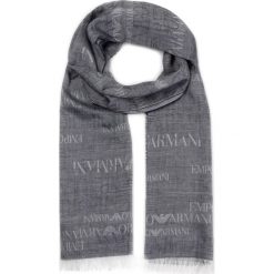 Szal Emporio Armani 625207 8P359 00035. Szare szaliki męskie Emporio Armani, bez wzorów. W wyprzedaży za 309,00 zł.