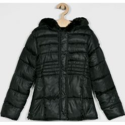 Blukids - Kurtka dziecięca 140-170 cm. Czarne kurtki dziewczęce Blukids, z poliesteru, krótkie. W wyprzedaży za 89,90 zł.