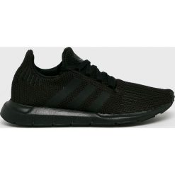Adidas Originals - Buty Swift Run. Czarne buty sportowe damskie adidas Originals, bez wzorów, z materiału, sportowe. Za 379,90 zł.