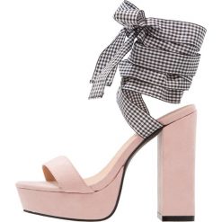 Rzymianki damskie: Public Desire STRIKE Sandały na obcasie blush pink
