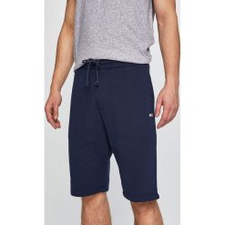 Tommy Jeans - Szorty. Niebieskie spodenki i szorty męskie Tommy Jeans, s, bez wzorów, z bawełny, casualowe. W wyprzedaży za 199,90 zł.