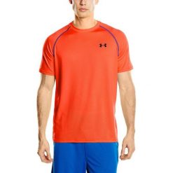 Under Armour Koszulka Sportowa Tech Ss Tee Bolt Orange Nova Teal L. Pomarańczowe koszulki sportowe męskie marki Under Armour, m, z krótkim rękawem, na fitness i siłownię. Za 75,00 zł.