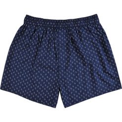 BOKSERKI TKANINOWE Z NADRUKIEM W PAISLEY. Niebieskie bokserki męskie Top Secret, z nadrukiem, z tkaniny. W wyprzedaży za 14,99 zł.