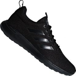 Czarne Buty adidas Lite Racer Cln M F34574. Czarne buty zimowe sportowe męskie Adidas, z paskami. W wyprzedaży za 289,00 zł.