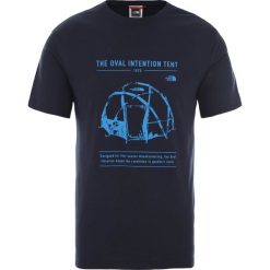 Koszulka The North Face Graphic T9493MH2G. Niebieskie koszulki męskie The North Face, xs, bez wzorów, bez kołnierzyka, bez rękawów. Za 96,99 zł.