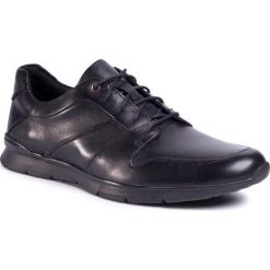 Sneakersy CLARKS - Un Tynamo Flow 261486957 Black Leather. Czarne sneakersy męskie Clarks, bez zapięcia. Za 469,00 zł.