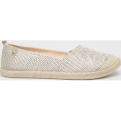 Roxy - Espadryle. Różowe espadryle damskie marki Roxy, bez wzorów, z gumy, bez obcasa. Za 169,90 zł.